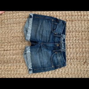 Madewell denim shorts